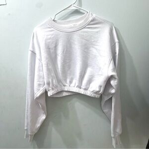 Alo Women’s Cropped crewneck sweatshirt